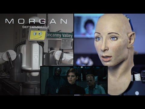 Embedded thumbnail for FACE attore per un giono - Robots React to the Morgan Trailer